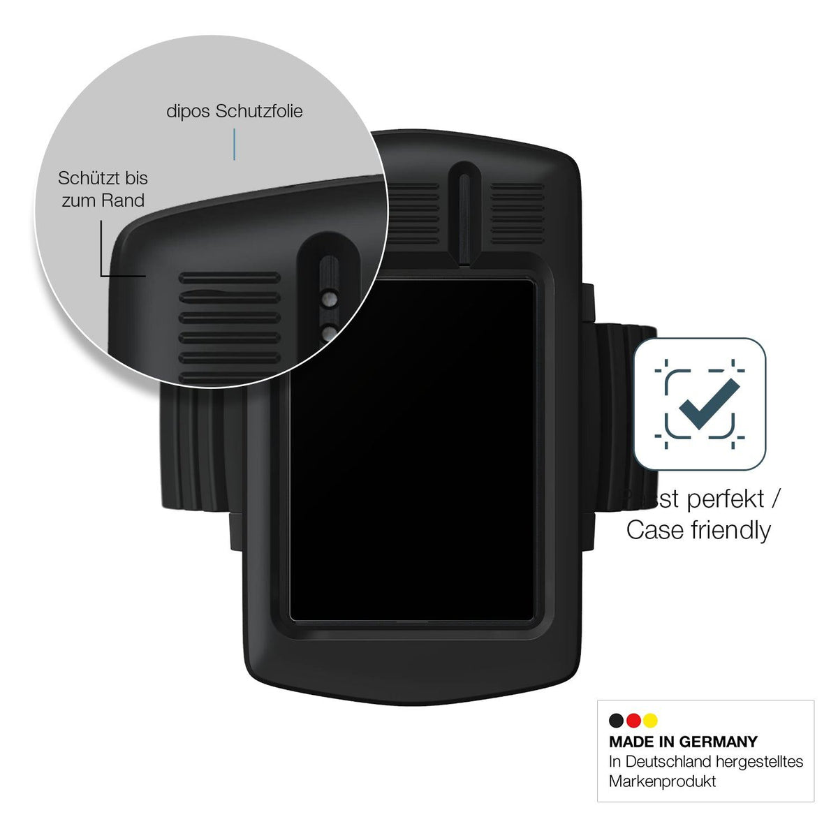 2x Screen Protector for Suunto EON Tauchcomputer matte Flexible Glass 9H dipos