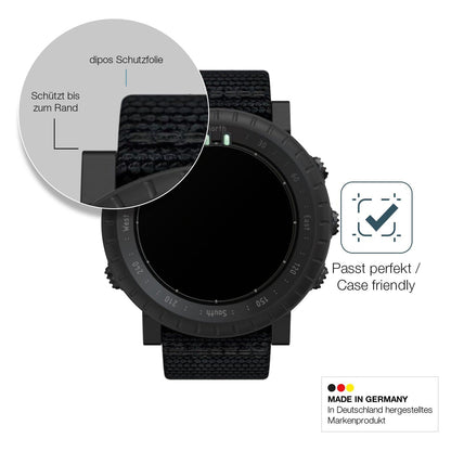 2x Screen Protector for Suunto Core Alpha matte Flexible Glass 9H dipos