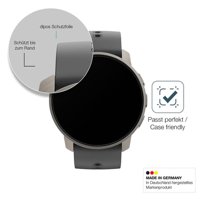2x Screen Protector for Suunto Peak Pro matte Flexible Glass 9H dipos