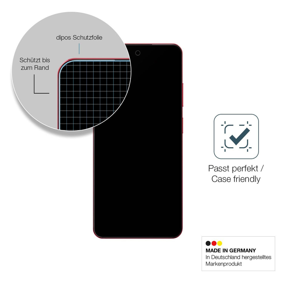 2x Screen Protector for Realme V60 Pro matte Flexible Glass 9H dipos