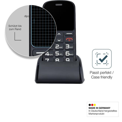 2x Screen Protector for Artfone CS182 matte Flexible Glass 9H dipos