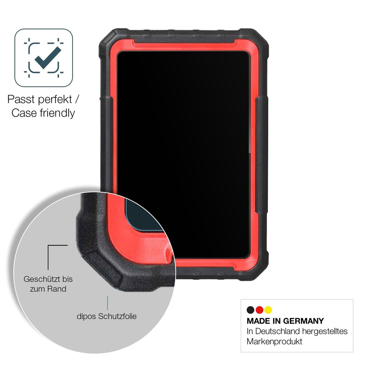 2x Screen Protector for Launch X-431 PRO3S Elite matte Flexible Glass 9H dipos