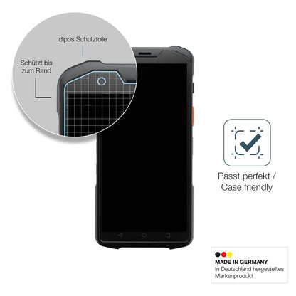 2x Screen Protector for sunmi L2s Pro matte Flexible Glass 9H dipos
