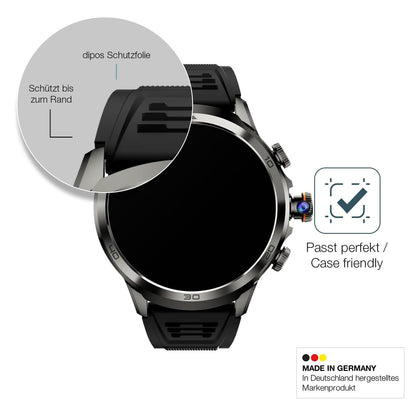 2x Screen Protector for Rogbid Model R2 Smartwatch matte Flexible Glass 9H dipos