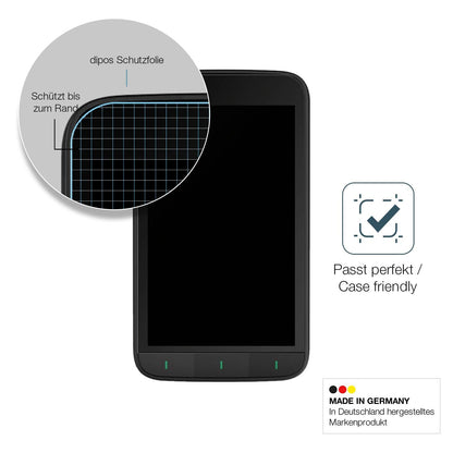 2x Screen Protector for Jespr Bike Computer matte Flexible Glass 9H dipos