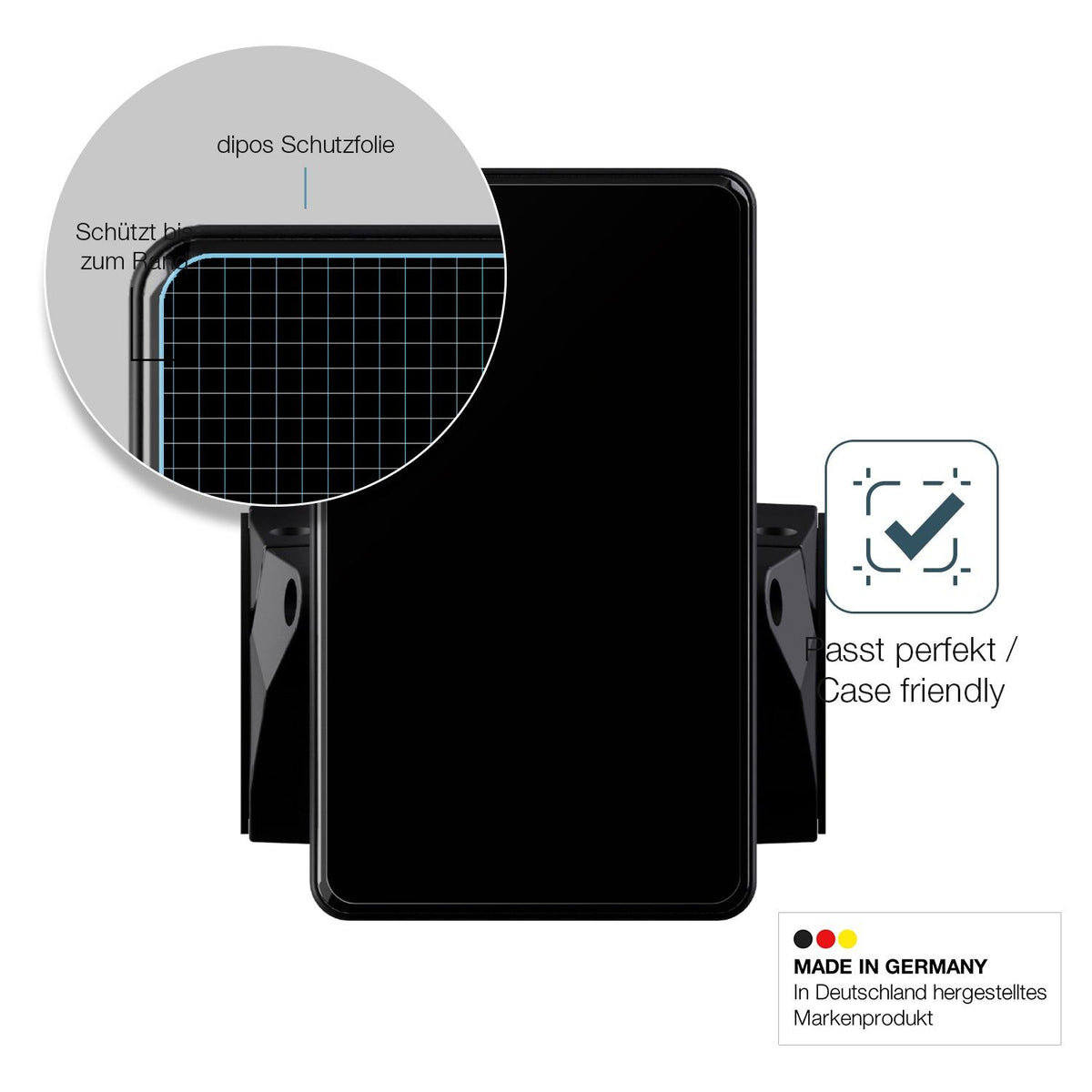 2x Screen Protector for Bafang C020 3.4 Zoll matte Flexible Glass 9H dipos