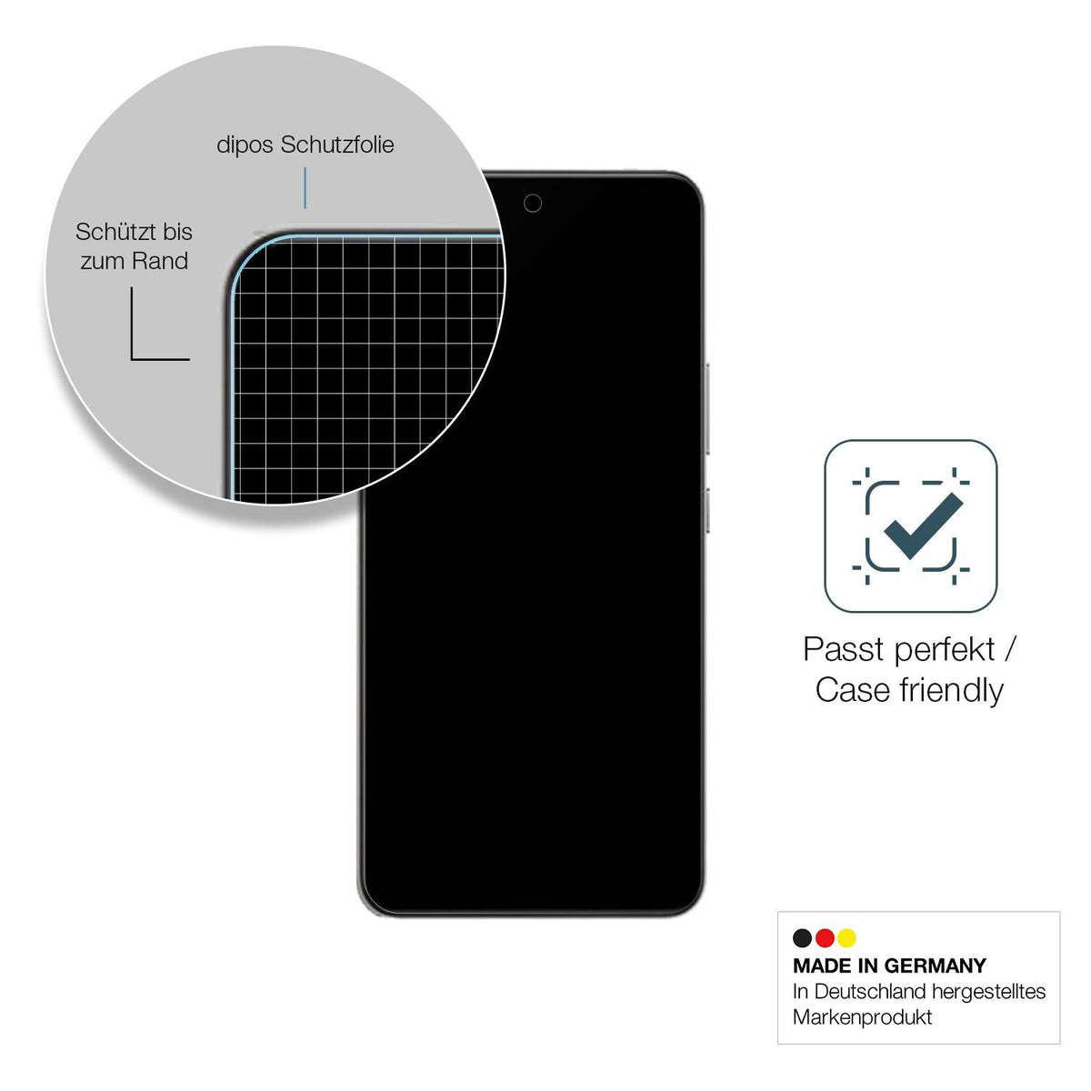 2x Screen Protector for Vivo Y200 4G matte Flexible Glass 9H dipos