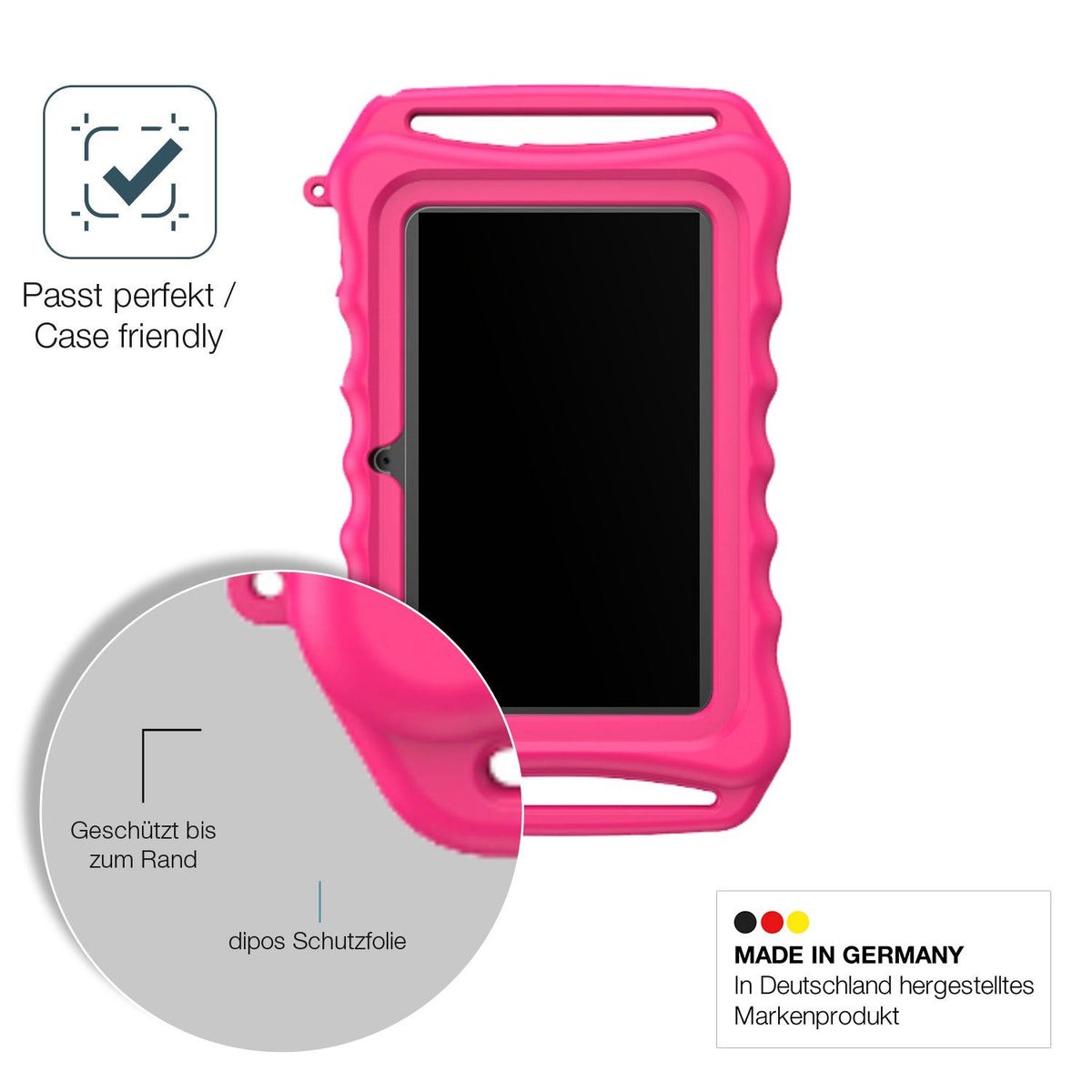 2x Screen Protector for xGody 7 Zoll T702 PRO matte Flexible Glass 9H dipos
