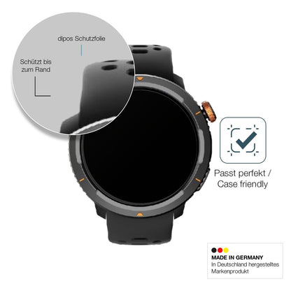 2x Screen Protector for Hammer Watch 2 Lite matte Flexible Glass 9H dipos