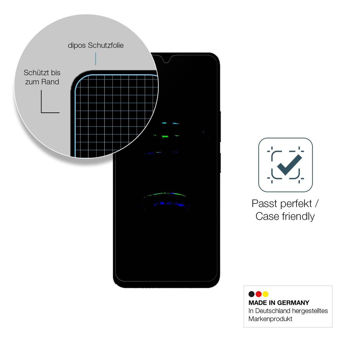 2x Screen Protector for Umidigi G100x matte Flexible Glass 9H dipos