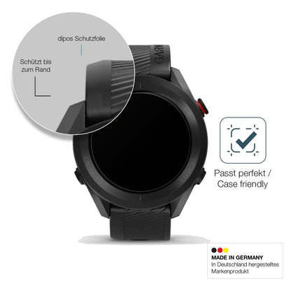 2x Screen Protector for Garmin Appoach S12 matte Flexible Glass 9H dipos