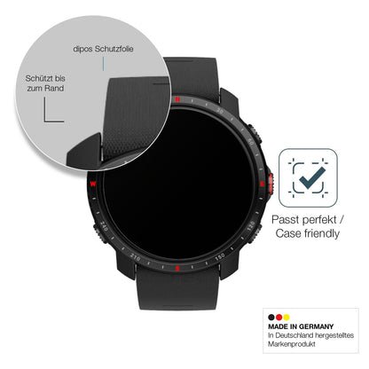 2x Screen Protector for Polar Grit X matte Flexible Glass 9H dipos