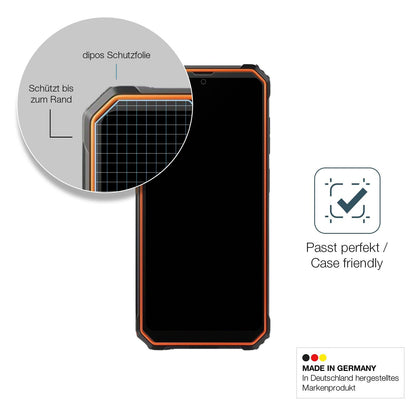 2x Screen Protector for Blackview BV4800 SE matte Flexible Glass 9H dipos