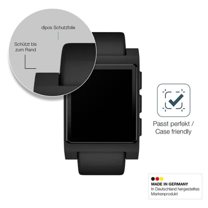 2x Screen Protector for Pebble Core Time 2 matte Flexible Glass 9H dipos