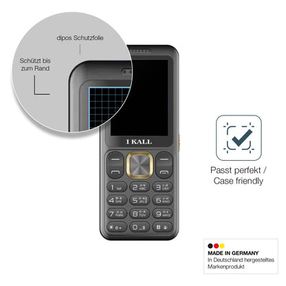 2x Screen Protector for I Kall I5 matte Flexible Glass 9H dipos