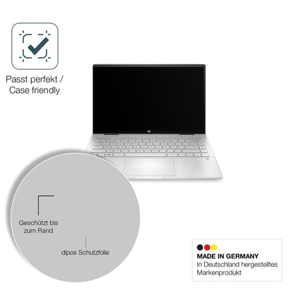 2x Screen Protector for HP Pavilion x360 2-in-1 14-ek1672nd matte Flexible