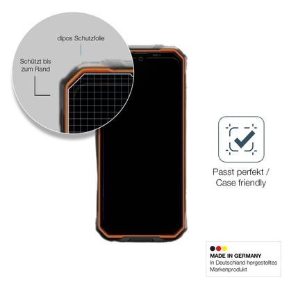 2x Screen Protector for Oscal Marine 2 matte Flexible Glass 9H dipos