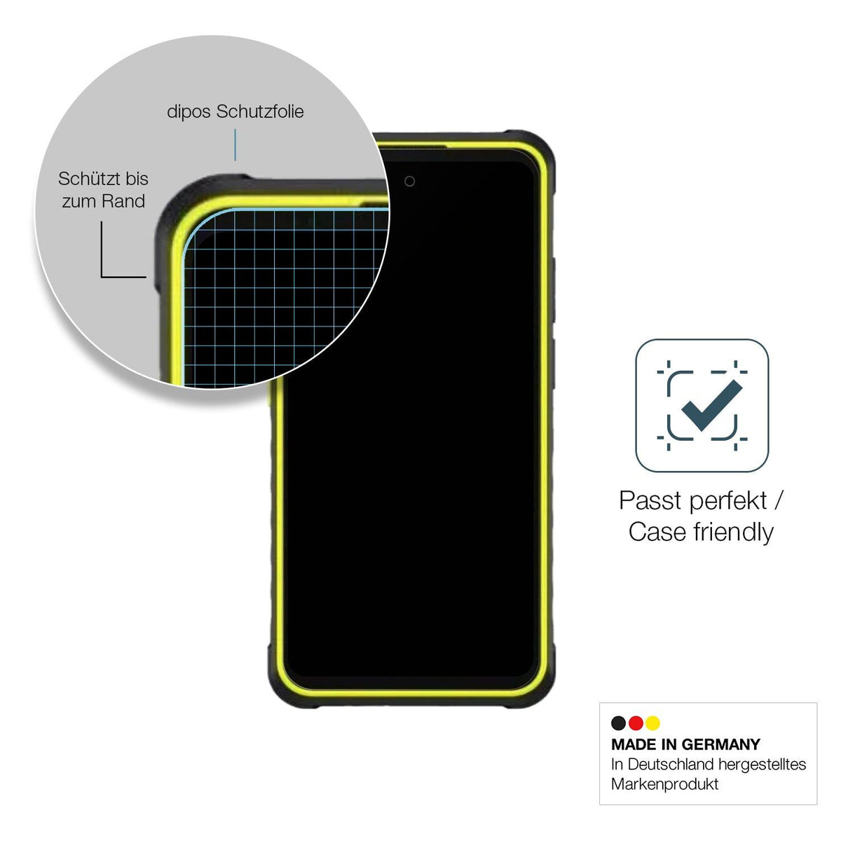 2x Screen Protector for Ulefone Armor X31 matte Flexible Glass 9H dipos