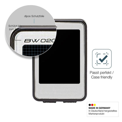 2x Screen Protector for Prophete BW-020 matte Flexible Glass 9H dipos