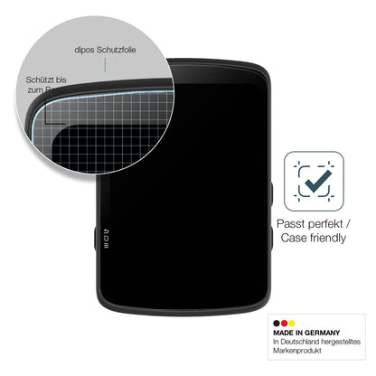 2x Screen Protector for Bryton Rider 17 matte Flexible Glass 9H dipos