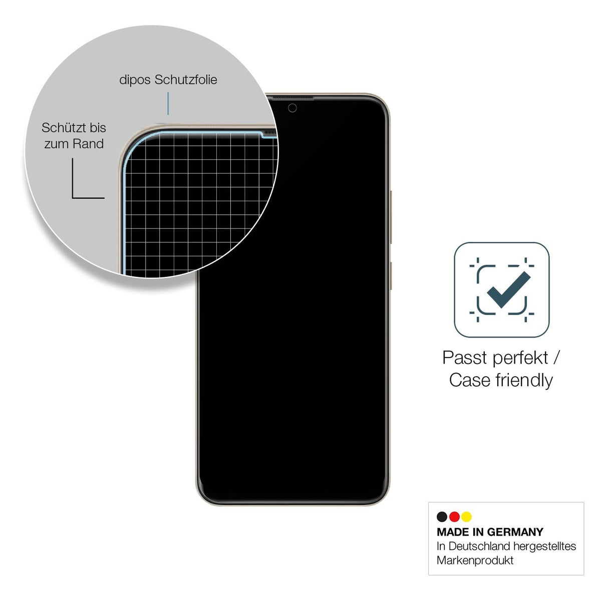 2x Screen Protector for Vivo Y19 5G matte Flexible Glass 9H dipos