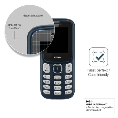 2x Screen Protector for Lava A3 Vibe matte Flexible Glass 9H dipos