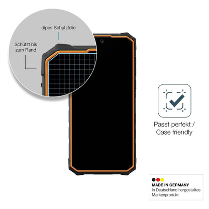 2x Screen Protector for Hotwav Cyber 13 matte Flexible Glass 9H dipos