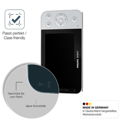 2x Screen Protector for Philips Avent SCD973 26 matte Flexible Glass 9H dipos