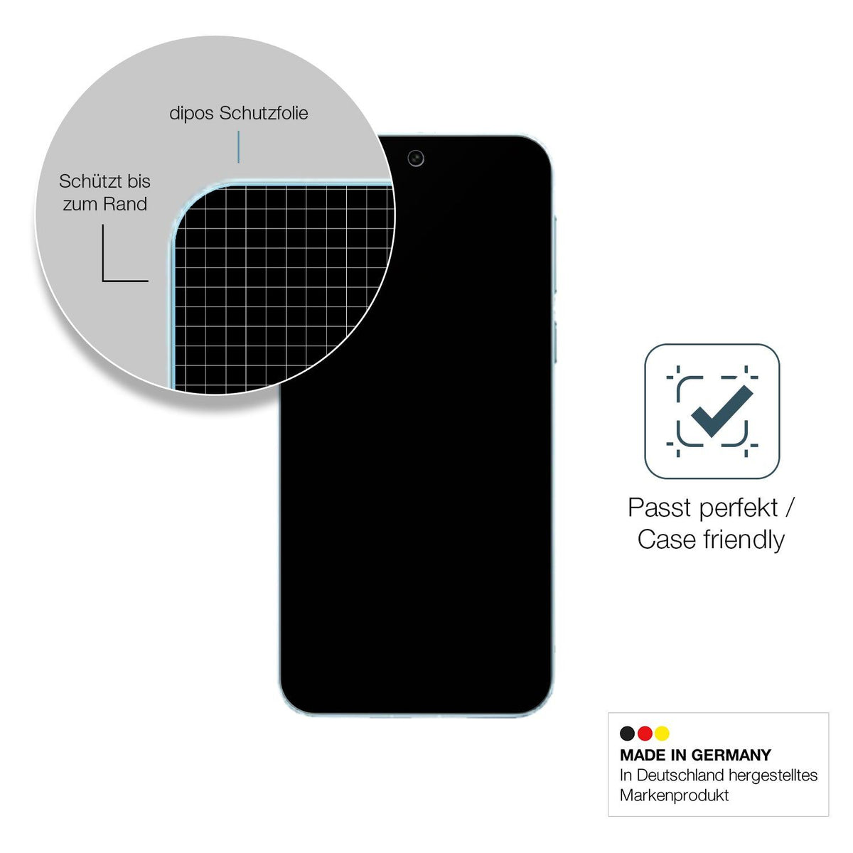 2x Screen Protector for Vivo S30 matte Flexible Glass 9H dipos