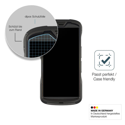 2x Screen Protector for Zebra FR55 matte Flexible Glass 9H dipos