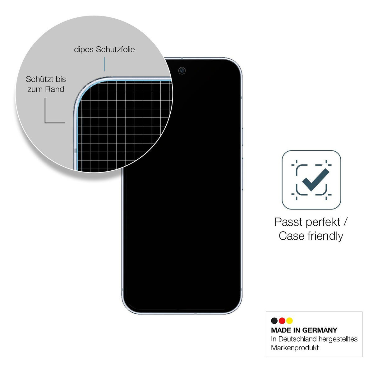 2x Screen Protector for Google Pixel 10 Pro matte Flexible Glass 9H dipos