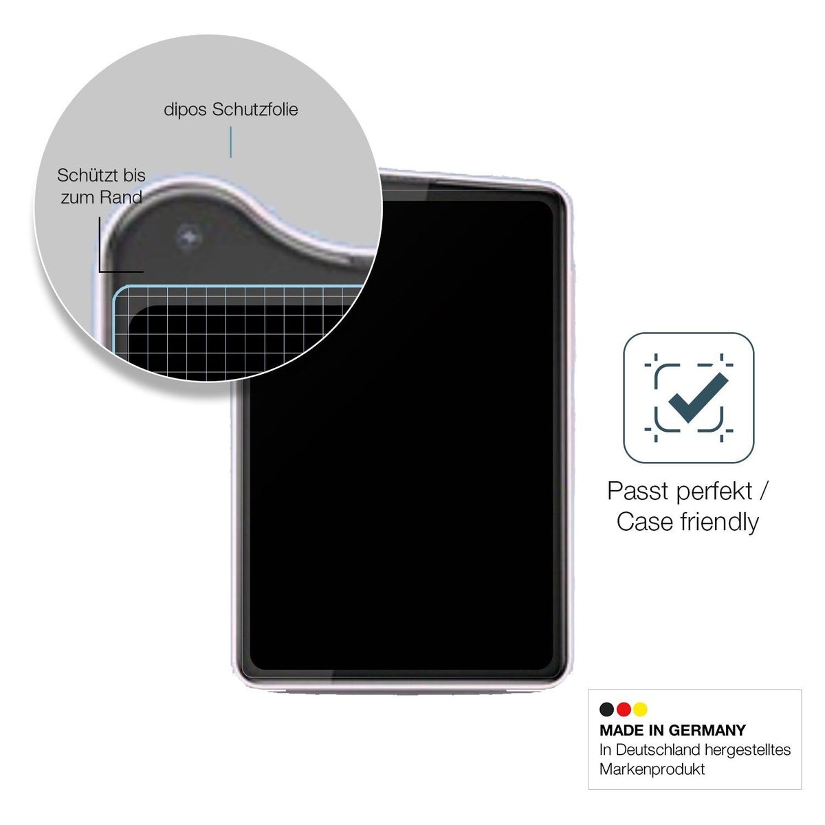 2x Screen Protector for Xiaomi Qin K25 matte Flexible Glass 9H dipos