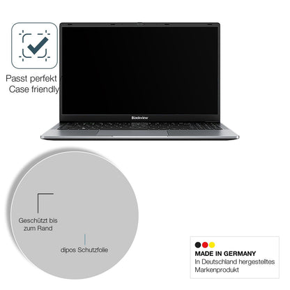 2x Screen Protector for Blackview Acebook 6 15.6 Zoll matte Flexible Glass 9H
