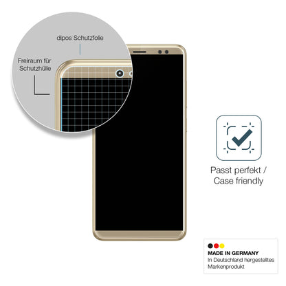 Schutzglasfolie mit optimaler Passform, zur Verwendung mit Hüllen geeignet