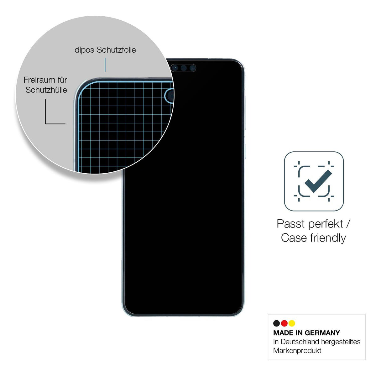 2x Screen Protector for Huawei Mate 60 Pro matte Flexible Glass 9H dipos
