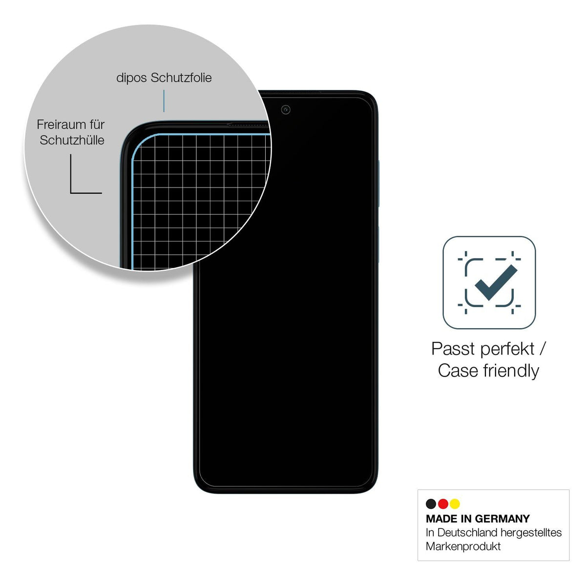 Screen Protector for Motorola Moto G52 matte Flexible Glass 9H dipos