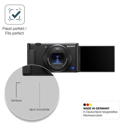 2x Screen Protector for Sony ZV-1A matte Flexible Glass 9H dipos