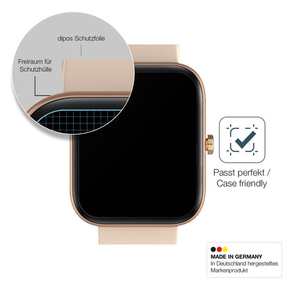 2x Screen Protector for Fireboltt Neptune matte Flexible Glass 9H dipos