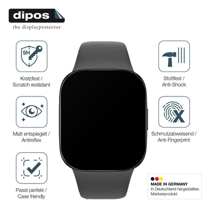2x Screen Protector for Xiaomi Redmi Watch 3 matte Flexible Glass 9H dipos