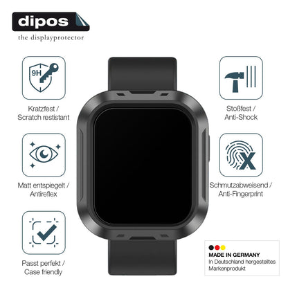 2x Screen Protector for Parsonver G01C matte Flexible Glass 9H dipos