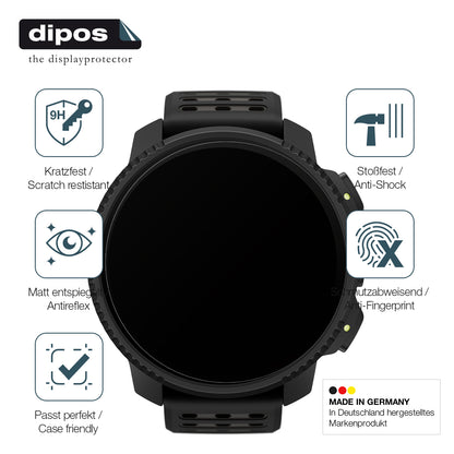 2x Screen Protector for Suunto Vertical 2 matte Flexible Glass 9H dipos