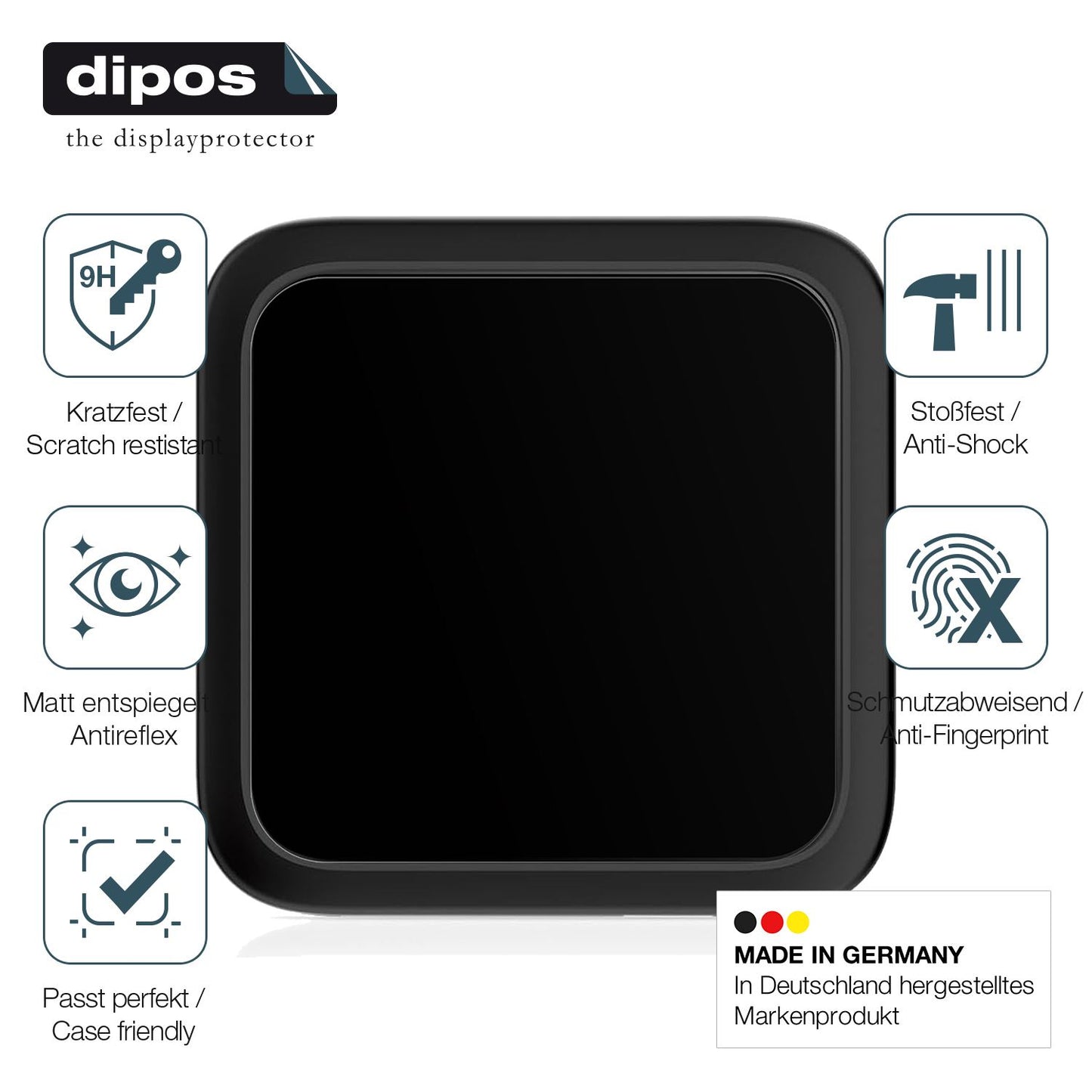 2x Screen Protector for NetGear Night Hawk M6 matte Flexible Glass 9H dipos