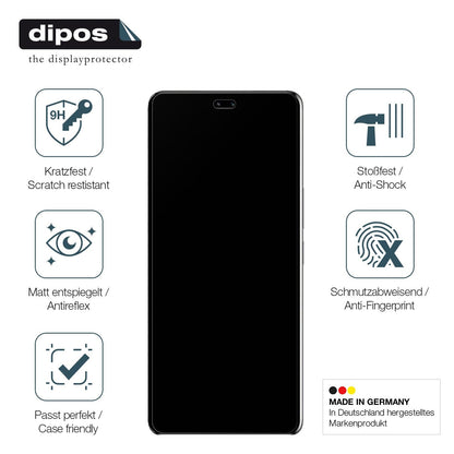 2x Screen Protector for Honor 100 Pro matte Flexible Glass 9H dipos