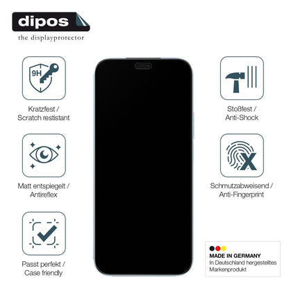 2x Screen Protector for Honor X8b matte Flexible Glass 9H dipos
