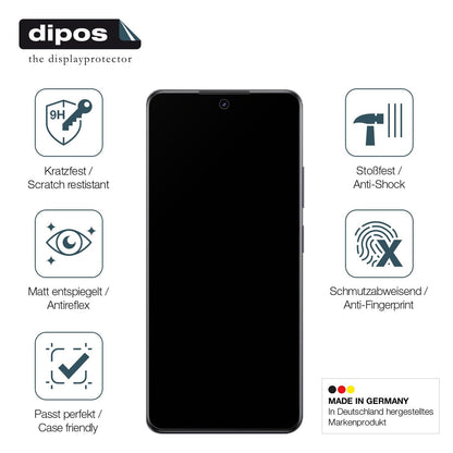 2x Screen Protector for Realme V50s matte Flexible Glass 9H dipos