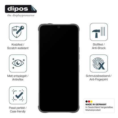 2x Screen Protector for Umidigi G5 Mecha matte Flexible Glass 9H dipos
