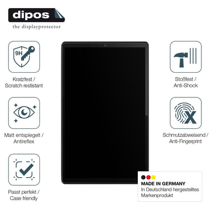 dipos 2x 9H Matte Screen Protector for Lenovo Tab M10 HD 2nd Gen