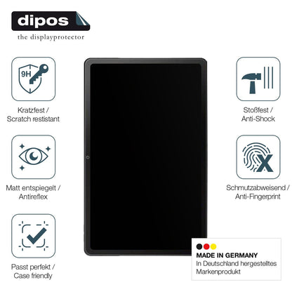dipos 2x 9H Matte Screen Protector for Lenovo M10 Plus 3rd Gen 10.6 Zoll