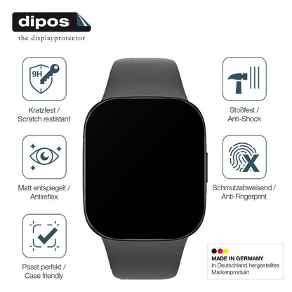2x Screen Protector for Xiaomi Redmi Watch 3 matte Flexible Glass 9H dipos