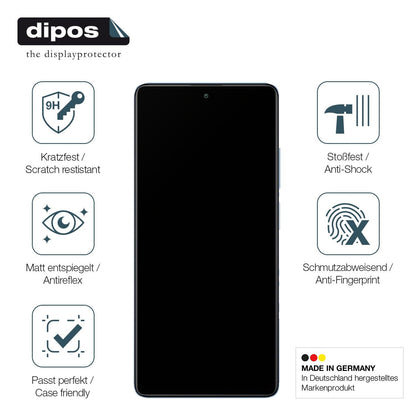 dipos 2x 9H Matte Screen Protector for Xiaomi Redmi Note 12 Pro Plus 5G